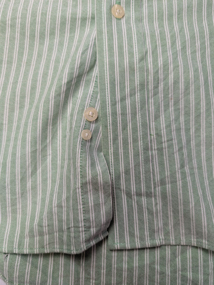 Chemise Chaps verte à rayures taille XXL #234msch