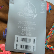 Robe Déguisement Disney Pocahontas Fille 5-6 Ans 116 cm Neuve Broche