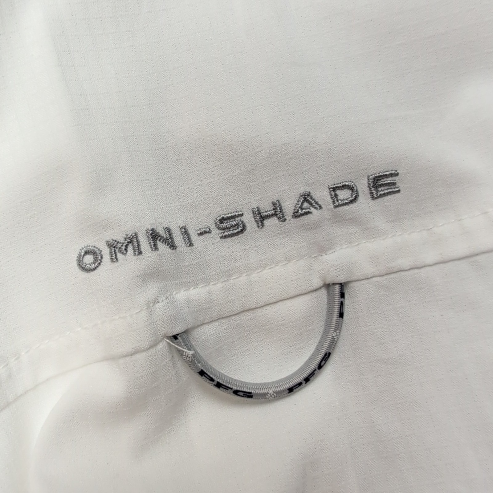 Chemise Pêche Columbia PFG Omni-Shade XLTG Blanc 6 Poches Manches Longues