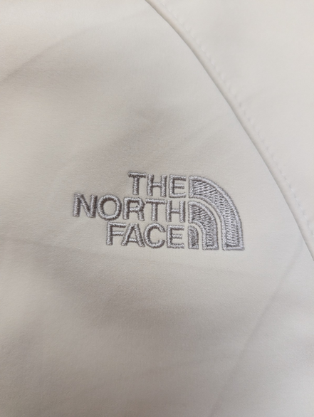 Veste Softshell TNF APEX Femme XS Blanche Coupe-Vent Polaire Technique