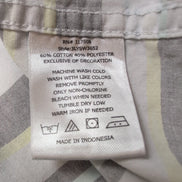 Chemise LEVI'S Homme S Blanche et Grise à Rayures Jaunes Manches Courtes