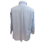 Chemise Lauren Ralph Lauren Bleue À Carreaux Classic Fit Manches Longues T.XL