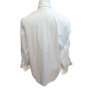Arrow Chemise Smoking Blanche Made in USA Poignets Mousquetaires Homme M L