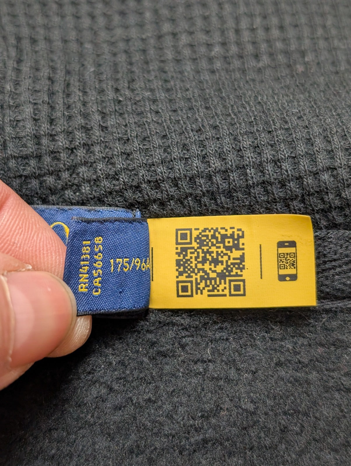 Veste à capuche Hoodie Polo Ralph Lauren Noir Logo Rouge Homme - Taille M