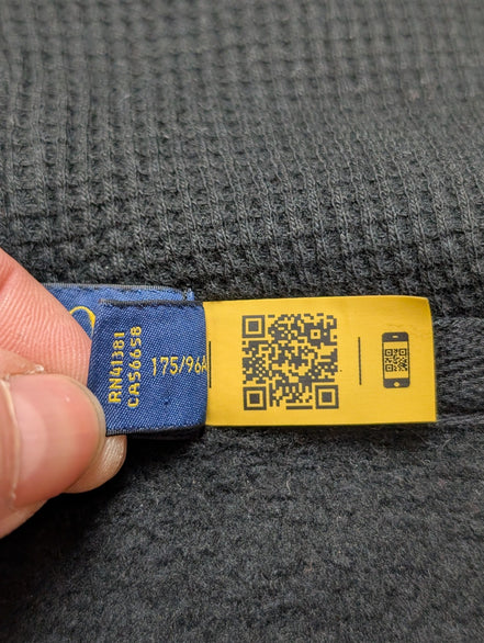 Veste à capuche Hoodie Polo Ralph Lauren Noir Logo Rouge Homme - Taille M