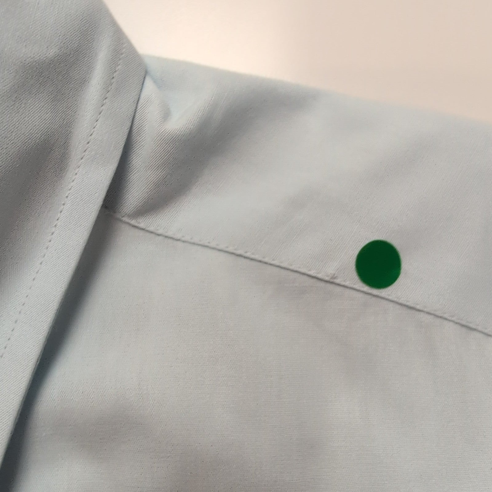 Chemise Peter & Sons New York L Bleu Clair 100% Coton Neuve Sans Étiquette