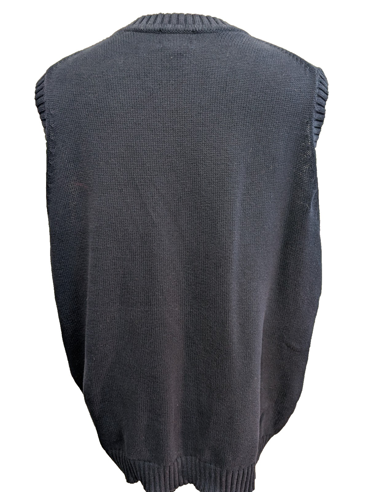 Pull Sans Manche L.L.Bean Homme Col V 100% Coton - Taille XL
