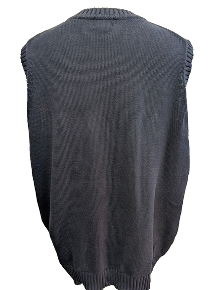 Pull Sans Manche L.L.Bean Homme Col V 100% Coton - Taille XL