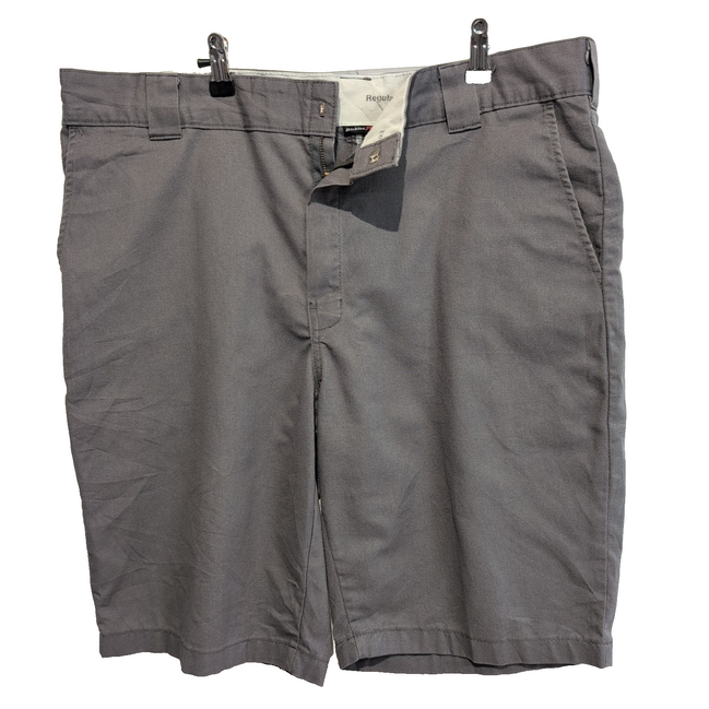 Short Dickies Workwear Gris Homme W38 Regular Fit Coupe Droite Excellent État