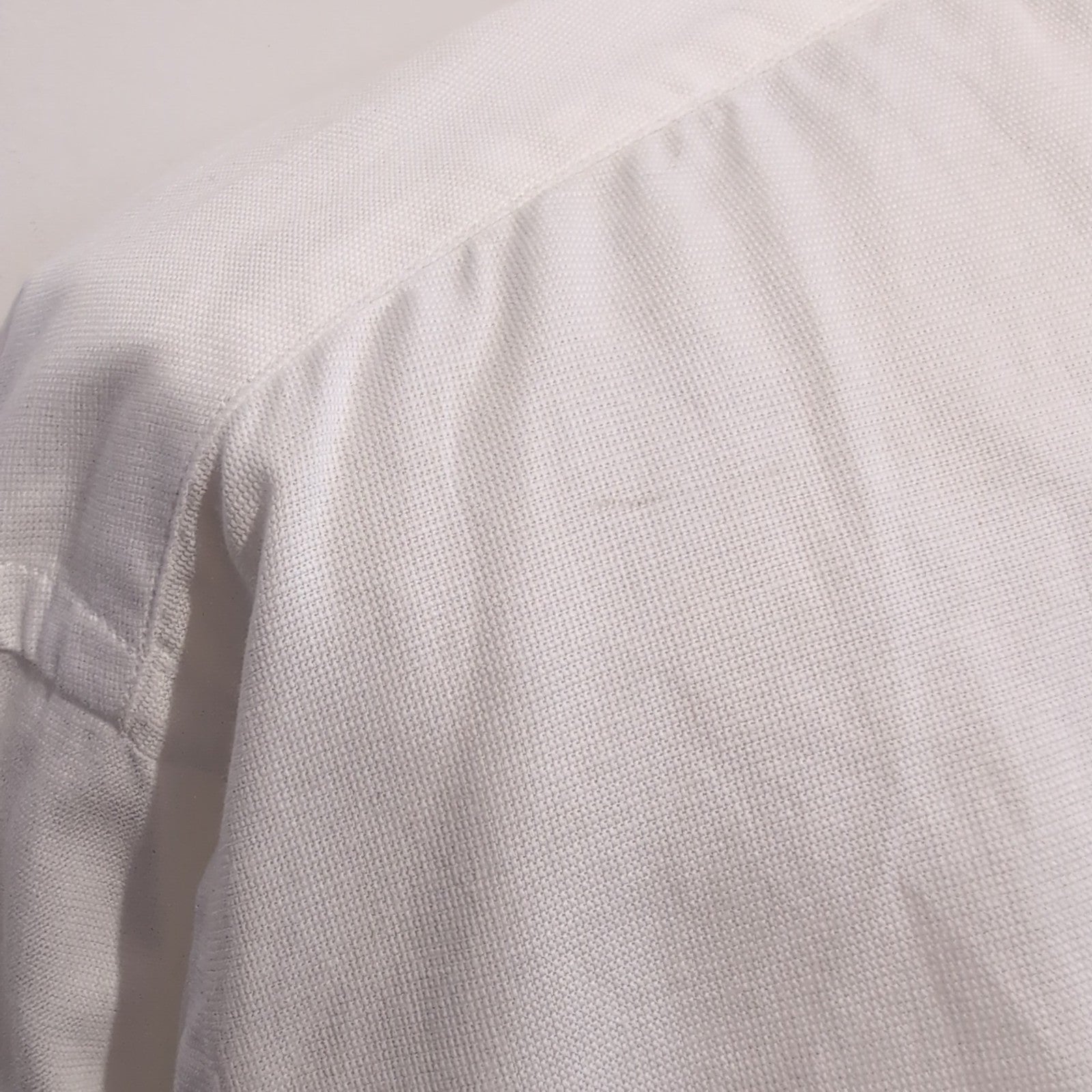 Chemise Tommy Hilfiger Blanche XL / XXL Slim Fit Minimaliste