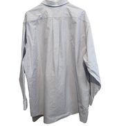 Chemise L.L. Bean bleue à rayures manches longues taille XL