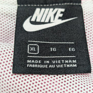 NIKE Veste Long Coupe-Vent Femme XL Rose Bleu Blanc Vintage Neuf | 322BSR