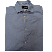 Chemise Armani Jean bleu uni taille M #265m