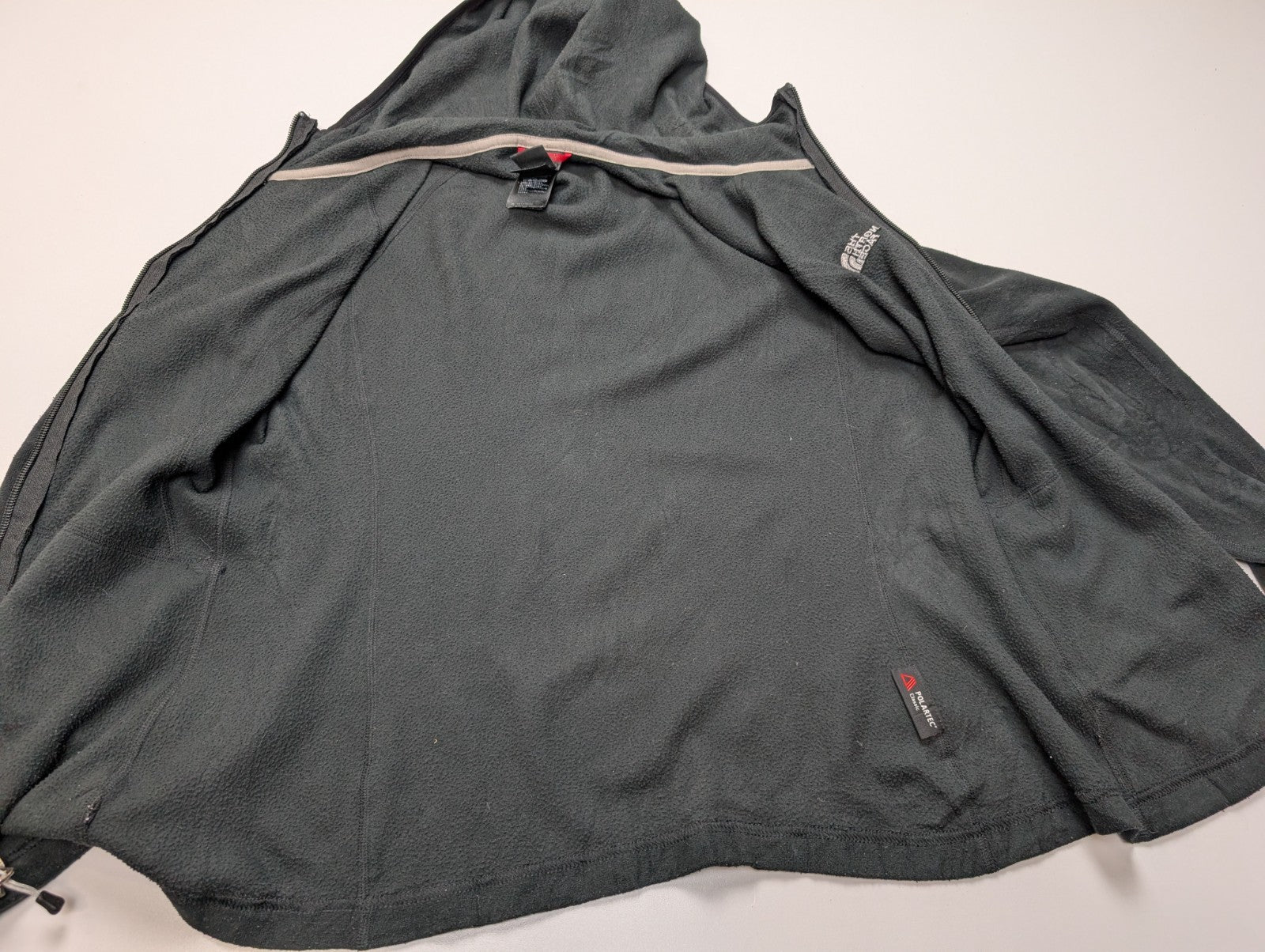 Veste Capuche The North Face Microfibre Polaire Noir Femme - Taille M