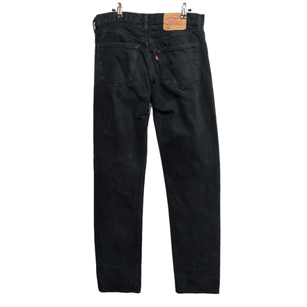 Levi’s 501 Jean Homme W32 L36 Noir Vintage Pantalon Bouton Coton