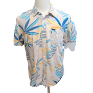 Chemise Hawaïenne Manches Courtes O'Neill Rayonne Floral Blanc M