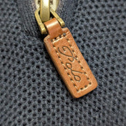 Pull POLO RALPH LAUREN Col Zippé 100% PIMA COTTON Bleu Marine Taille L Chic