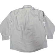 Chemise L.L. Bean bleu uni taille L/XL #162e