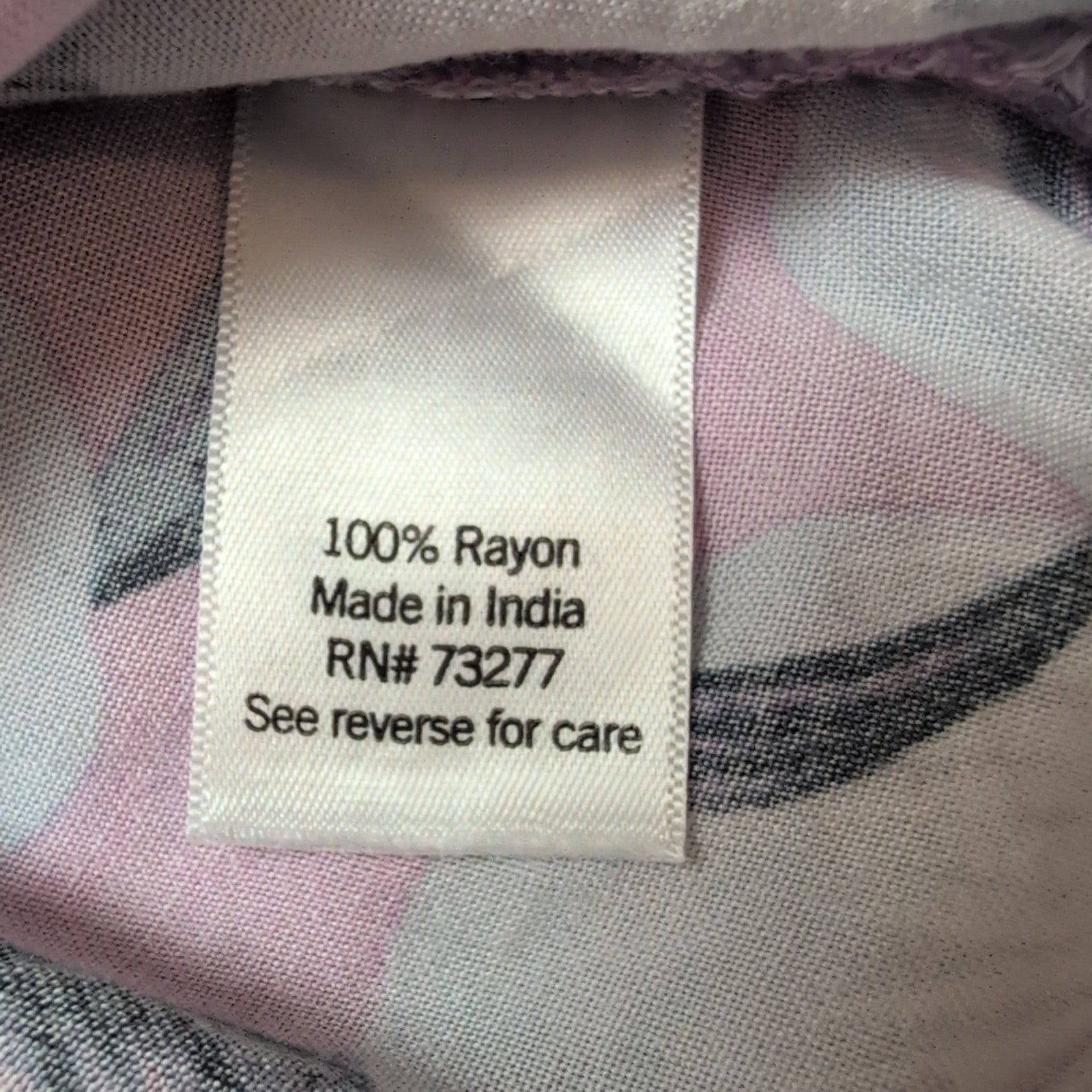 Robe d'été Fleurie Rose Blanche Rayonne Bretelles Réglables S/M