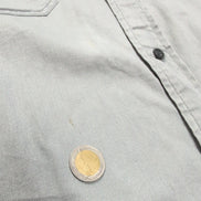 Chemise Wrangler grise uni taille XL #183e