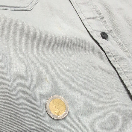 Chemise Wrangler grise uni taille XL #183e