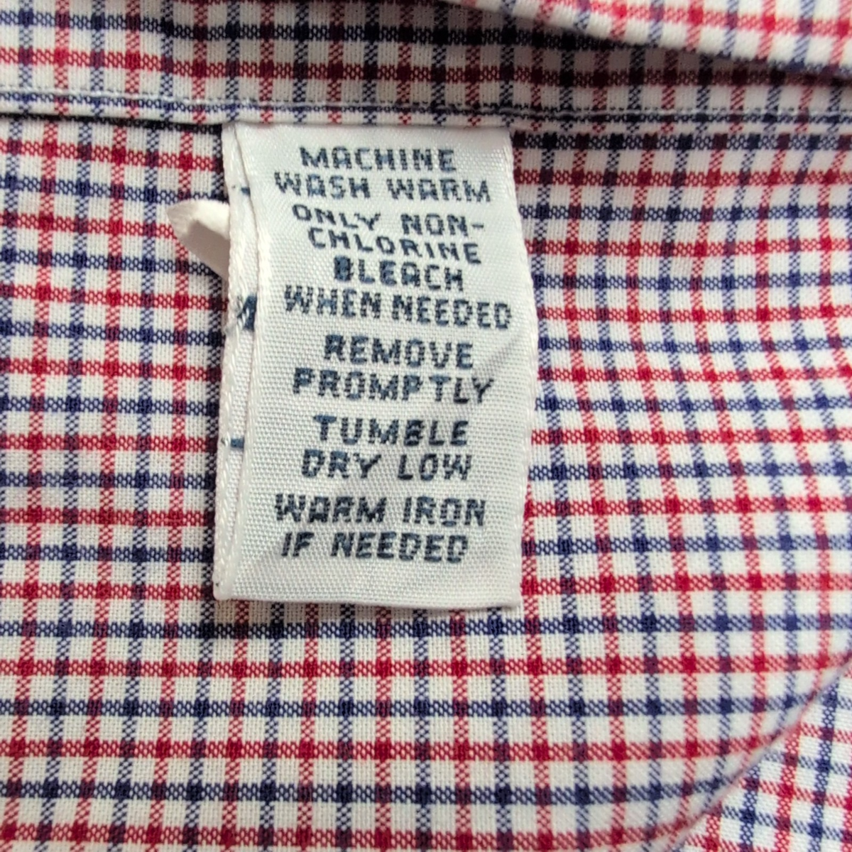 Chemise Polo Ralph Lauren Regent Classic Fit L/XL Rouge Bleu Carreaux Coton