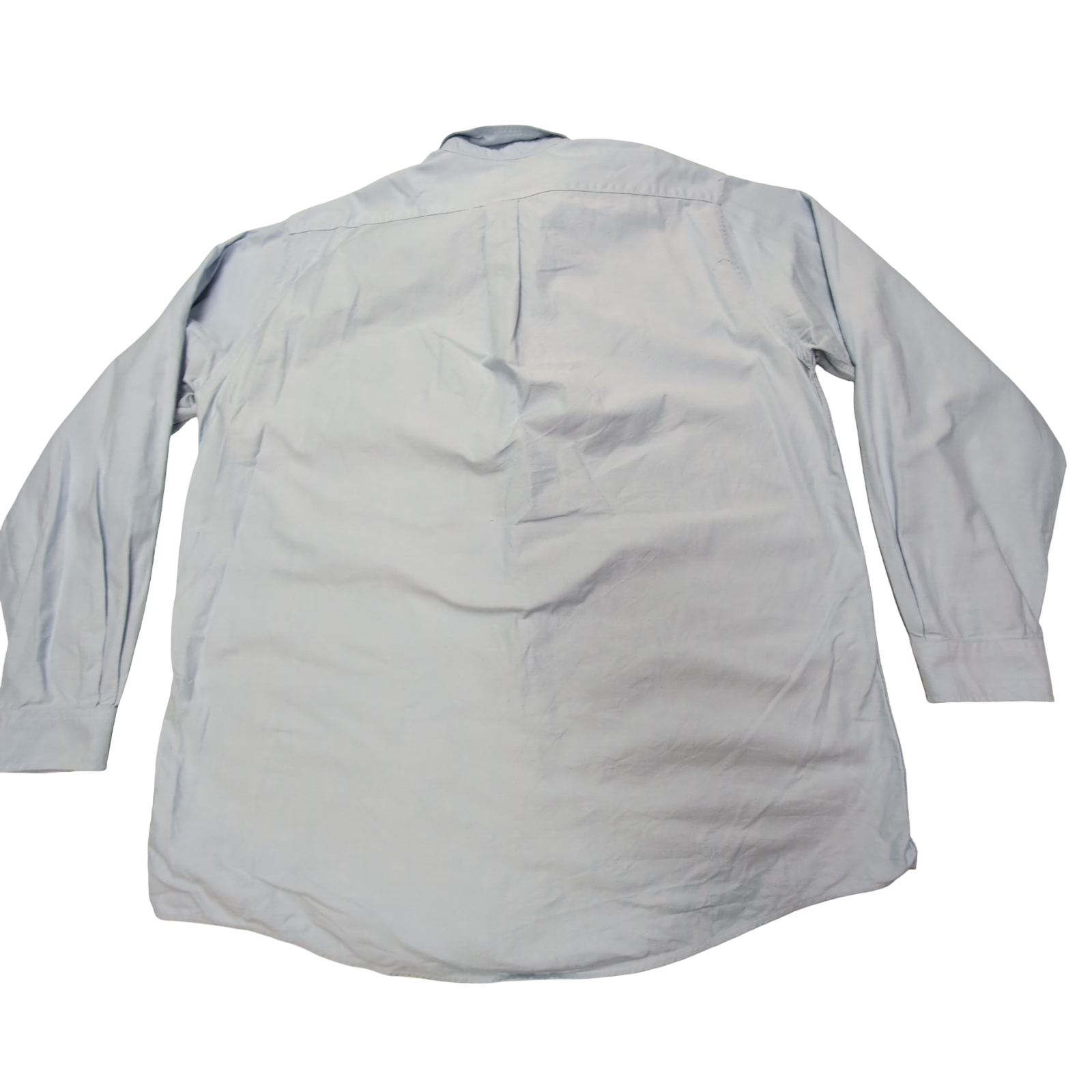 Chemise L.L. Bean bleue uni taille XL #125e
