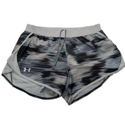 Short Under Armour HeatGear Noir & Gris Motif - Femme Taille M