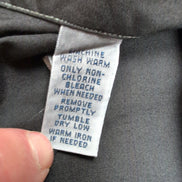 Chemise Ralph Lauren Vintage L noire logo violet manches longues