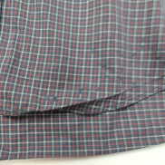 Chemise Ralph Lauren Taille L Classic Fit Gris Rouge Carreaux Logo Brodé Coton