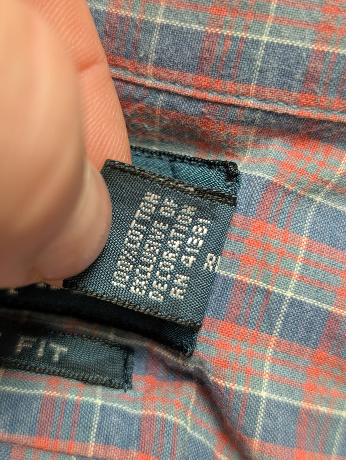 Chemise Polo Ralph Lauren Bleu blanc rouge à carreaux Taille XL - Excellent état
