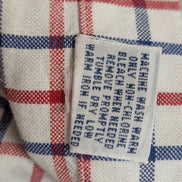 Chemise Ralph Lauren Homme XL Carreau Rouge Bleu Blanc Oxford Classique Boutonné