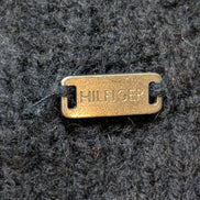 Pull Tommy Hilfiger Femme Col Roulé Bleu Marine Laine d'Agneau Taille S