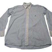 Chemise Beverly Hills Polo Club bleu petits carreaux taille L #114msch