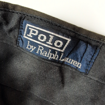 Pantalon Chino Polo Ralph Lauren À Pinces Kaki Bretelles W33 W34