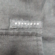 Chemise Sean John M Noire Lin Coton 2 Poches Manches Courtes