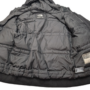 The North Face Doudoune Capuche Noire Plumes Junior XL Hiver