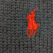 Pull POLO Ralph Lauren Maille Dense Bleu Marine Col Rond - Taille XL