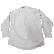 Chemise L.L. Bean à rayures bleues taille L #118e