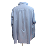 Chemise Henbury 5XL Neuve Bleu Uni Grande Taille Coton Poche Manches longues