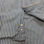 Chemise manches courtes Dockers à carreaux bleu taille XL #190msch