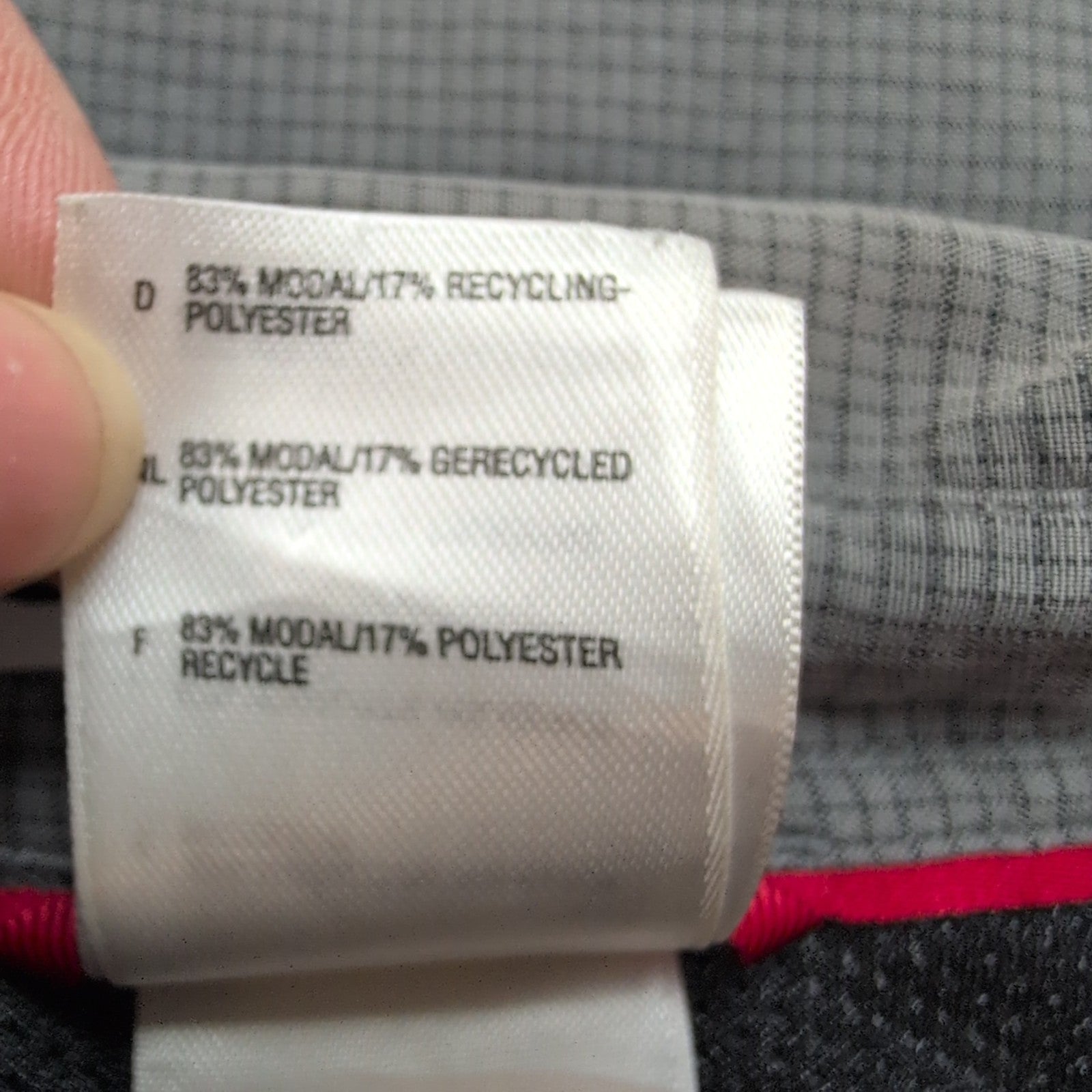 Chemise The North Face modèle technique modal gris micro carreaux XL