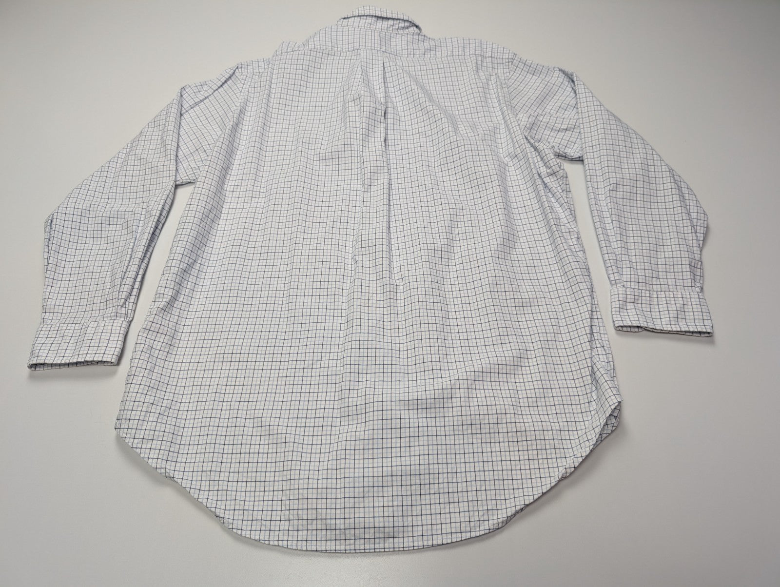 Chemise Ralph Lauren blanche à carreaux taille L/XL #2441