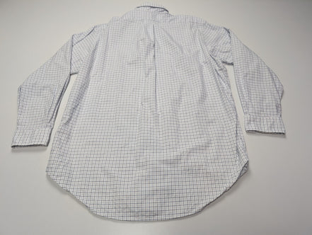Chemise Ralph Lauren blanche à carreaux taille L/XL #2441