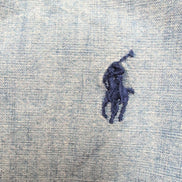 Chemise Ralph Lauren Slim Fit M Bleu Effet Jean Philippines Coton manches longue
