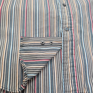 Chemise Nautica M multicolore à rayures coton manches courtes