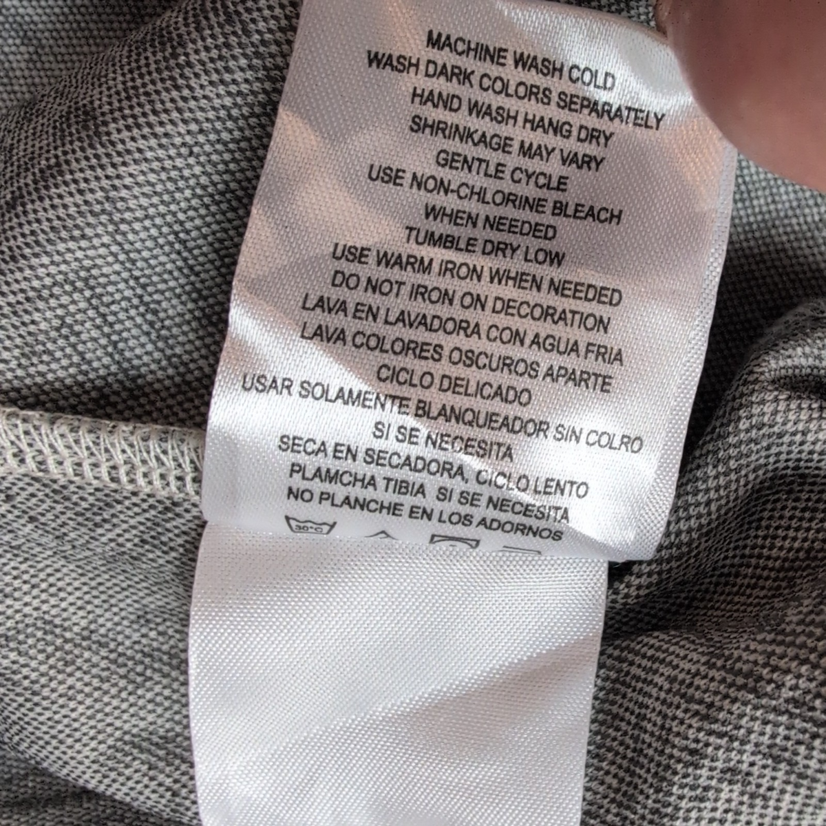 Chemise Hawaïenne Hawksbay XL Blanc Gris Rayures Manches Courtes Coton