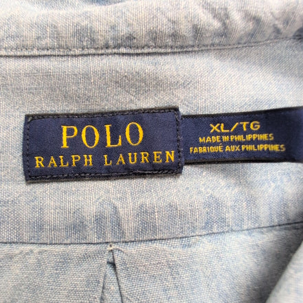 Chemise Polo Ralph Lauren XLTG Junior Effet Jean Logo Premium