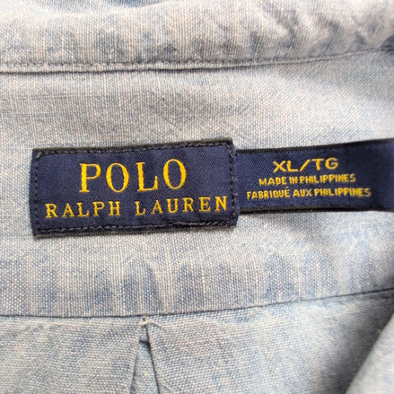 Chemise Polo Ralph Lauren XLTG Junior Effet Jean Logo Premium