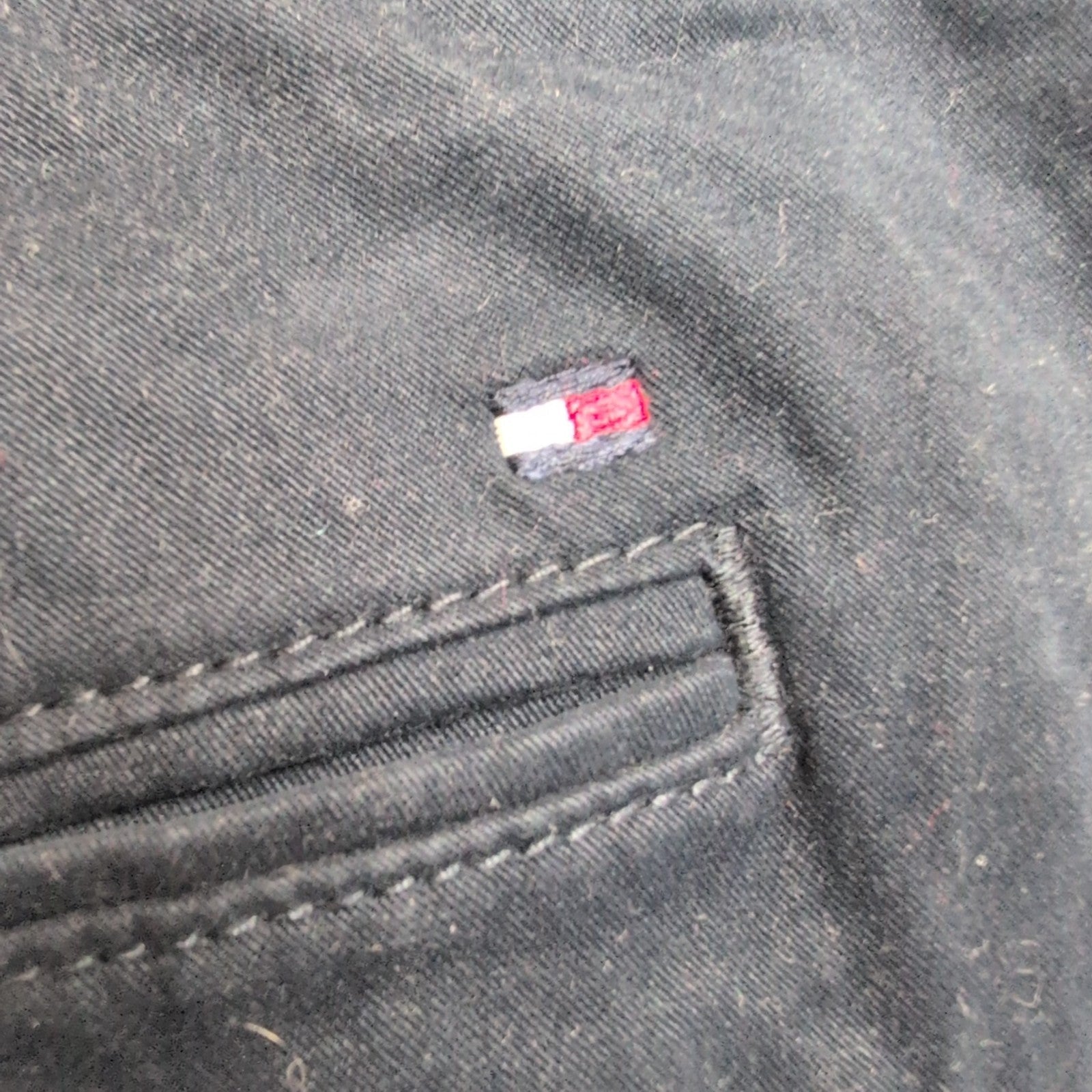 Pantalon chino Tommy Hilfiger stretch bleu marine taille W38xL30 FR48 #55ct